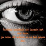 Heart Touching 2 Line Shayari on Eyes in English